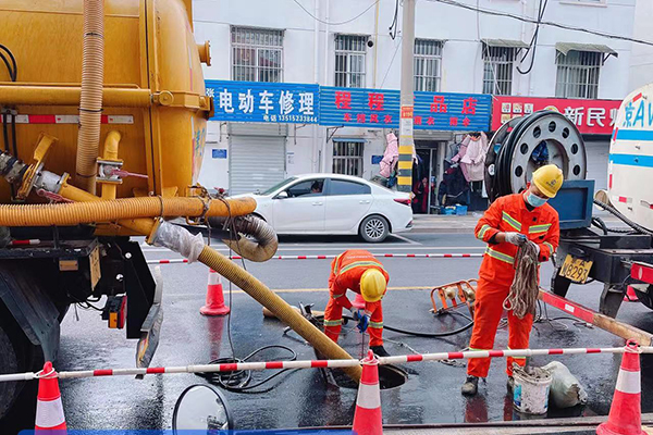 排水管道非开挖修复施工现场